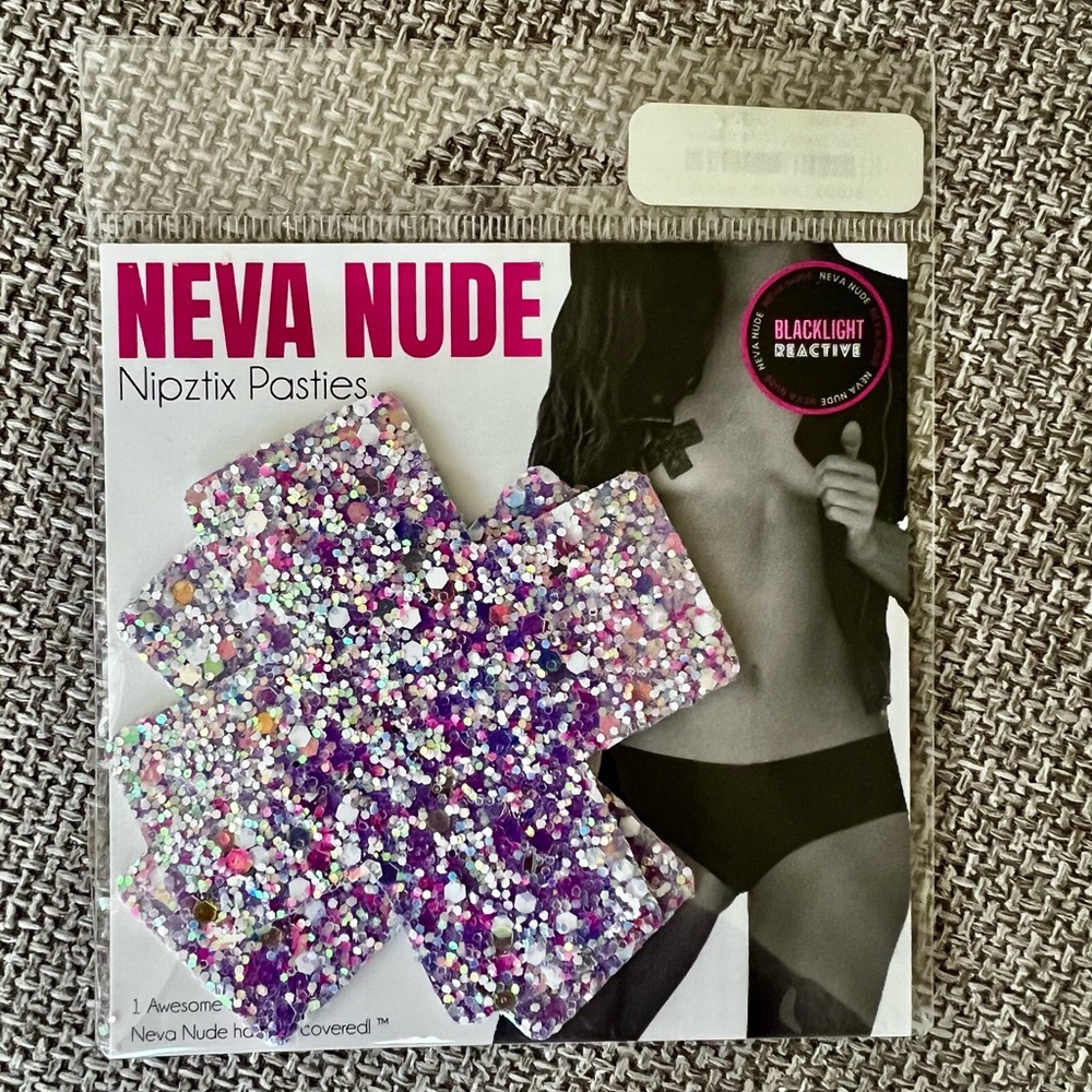 Purple Glitter Pasties